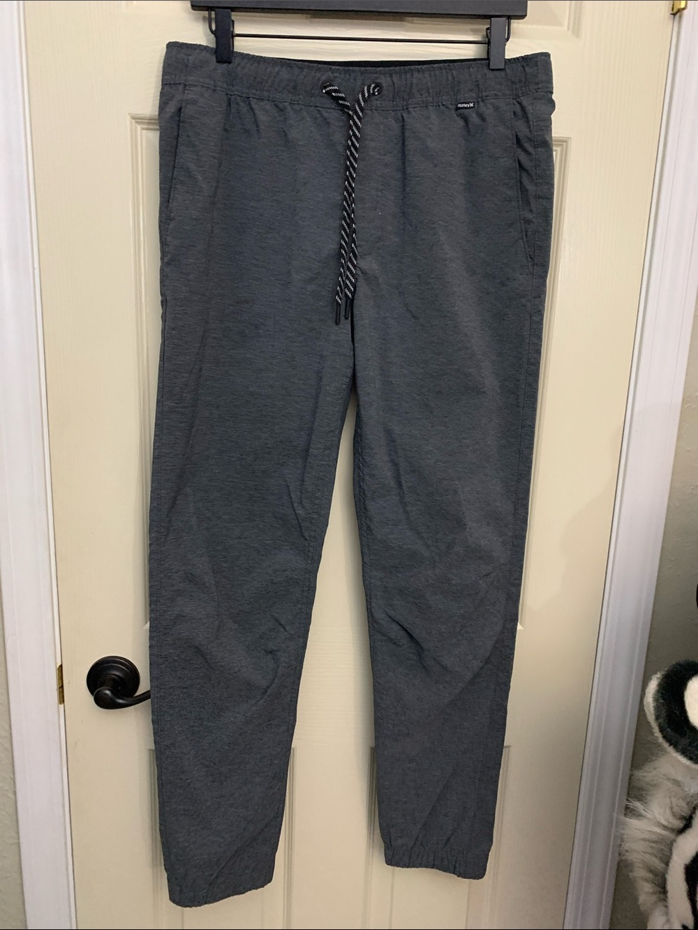 Hurley Charcoal Drawstring Joggers